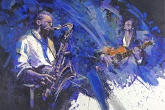 82 | Blues | 145 x 115 cm