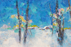 1022 I Eingeschneit I 140 x 90 cm