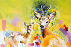 1035 I Bliib vorsichtig! I 90 x 100 cm