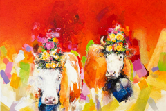 1037 I  Züglete (Alpabfahrt I 70 x 90 cm