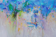 1016 I Blaue Stunde  I  120 x 170 cm