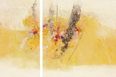 891 I Ohne Titel I 2-teilig 120 x 50 cm