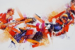 954 I in concert I 130 x 70 cm