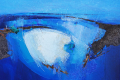 972 I Schneefeld I 90 x 90 cm